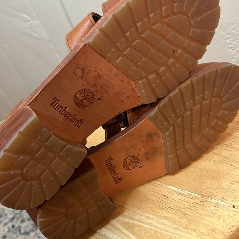 Timberland Women’s Brown Sandals Leather - Picture 6 of 10